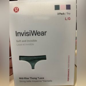 Unopened Lululemon Invisiwear thong
